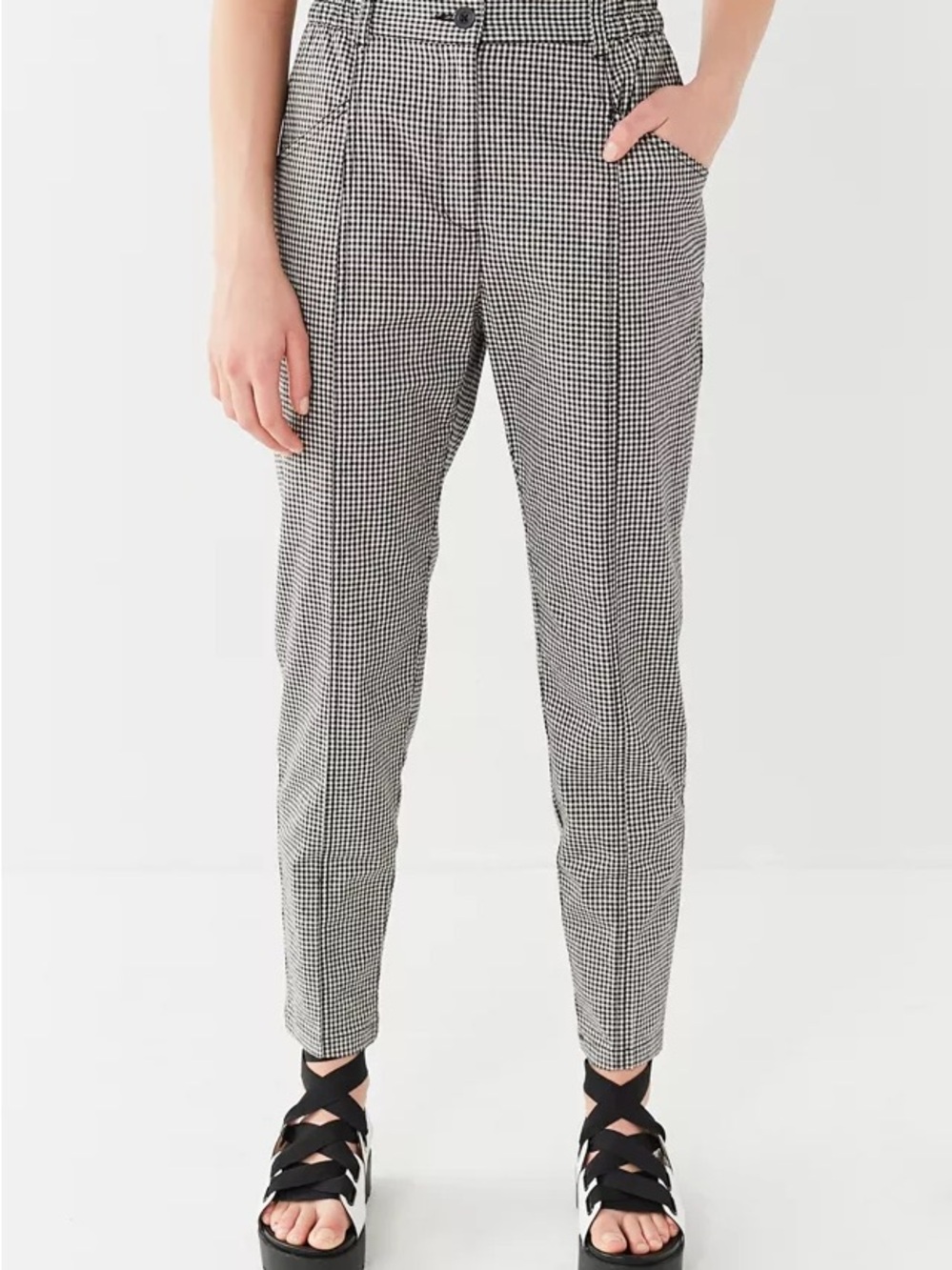 Urban Outfitters Black & White Gingham Pants